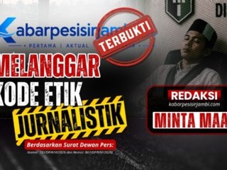 Melanggar Kode Etik
